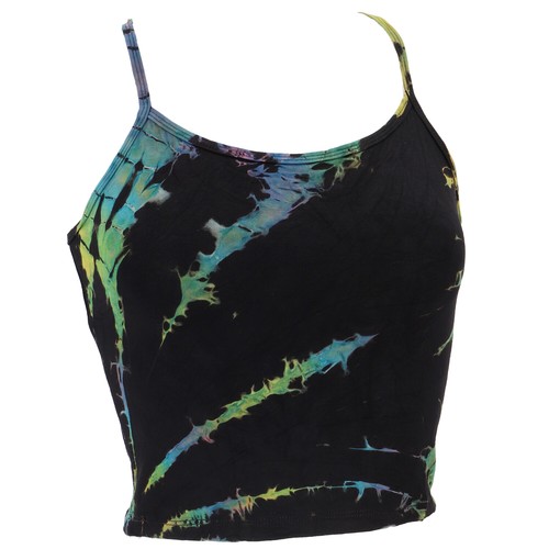 Bauchfreies batiktop yoga - bauchfreies,