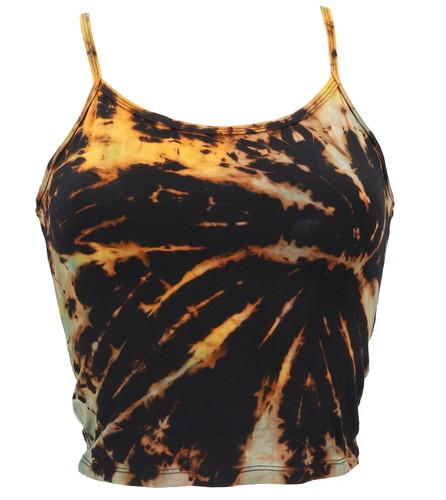 Bauchfreies batiktop yoga - bauchfreies,
