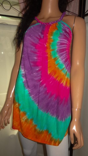 Sommer top buntes batik muster - sommer, batik-muster