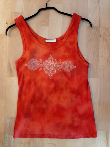 Orangerotes tanktop - orangerotes,