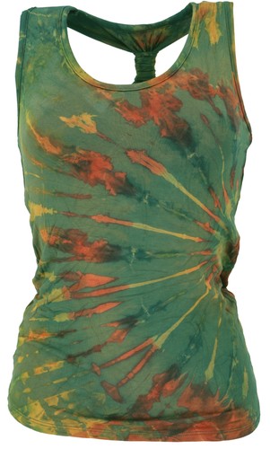 Batik hippie top unikat tank - hippie,