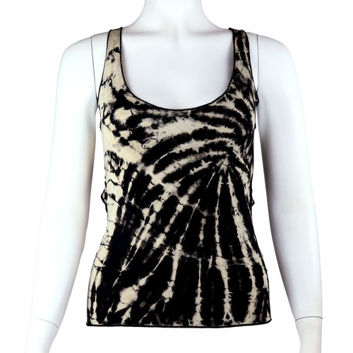 Top oberteil schwarz beige - oberteil,