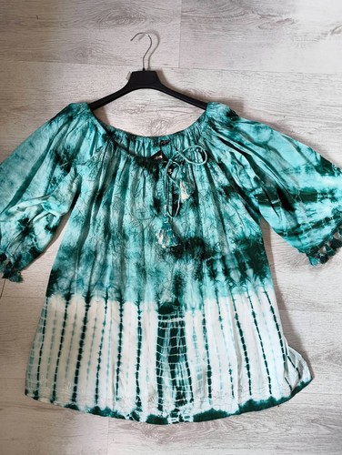 Batik tunika bluse aus indien - aus,