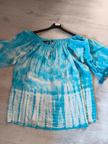 Batik tunika bluse - bluse, indien