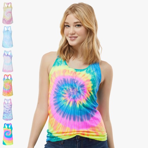 Colortone damen racerback - -,