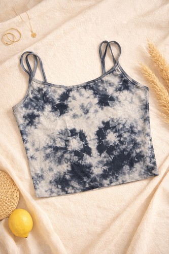Batik crop top größe - top,