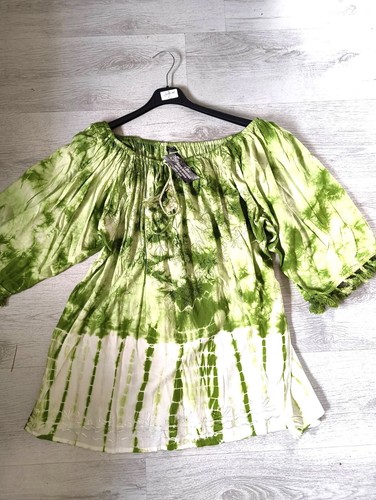 Batik tunika bluse aus indien - aus,