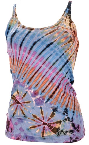 Batik hippie top - hippie, tank